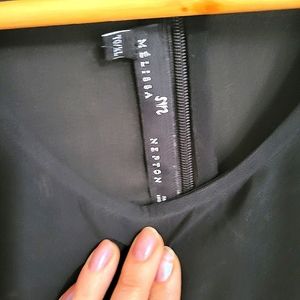 Black sleeveless Melissa Nepton dress. With pockets!